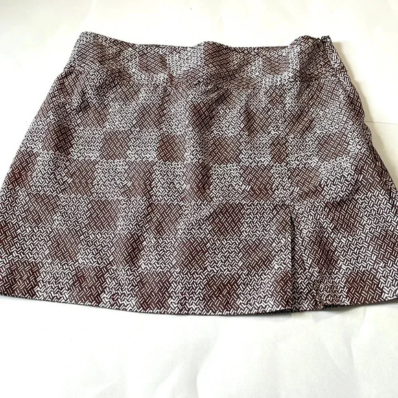 IZOD brown golf skort size 10 - Picture 1 of 5